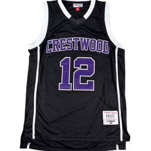 Headgear Classics Ja Morant Crestwood High School Jersey Black/Purple Men Medium